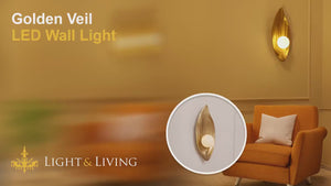 Golden Veil LED Wall Light Video