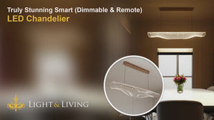 Truly Stunning Smart ( Dimmable & Remote ) LED Chandelier Online