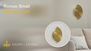 Roman Small LED Wall Light Video