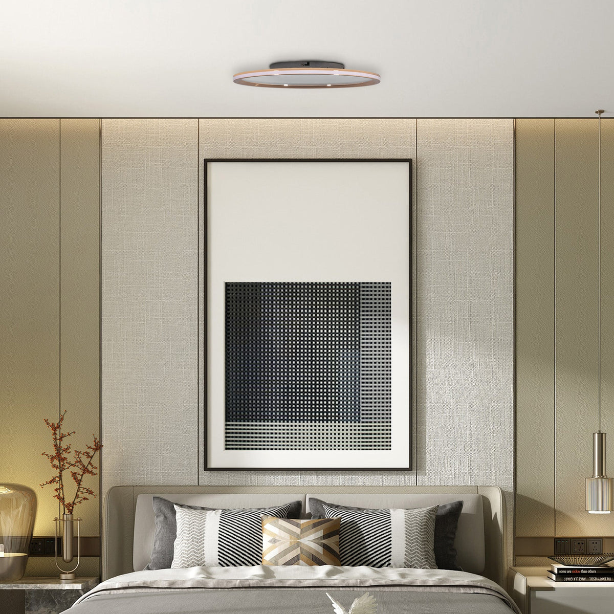 Buy Razorthin Gold(2 Colour) LED Chandelier-Ceiling Light Bedrooms