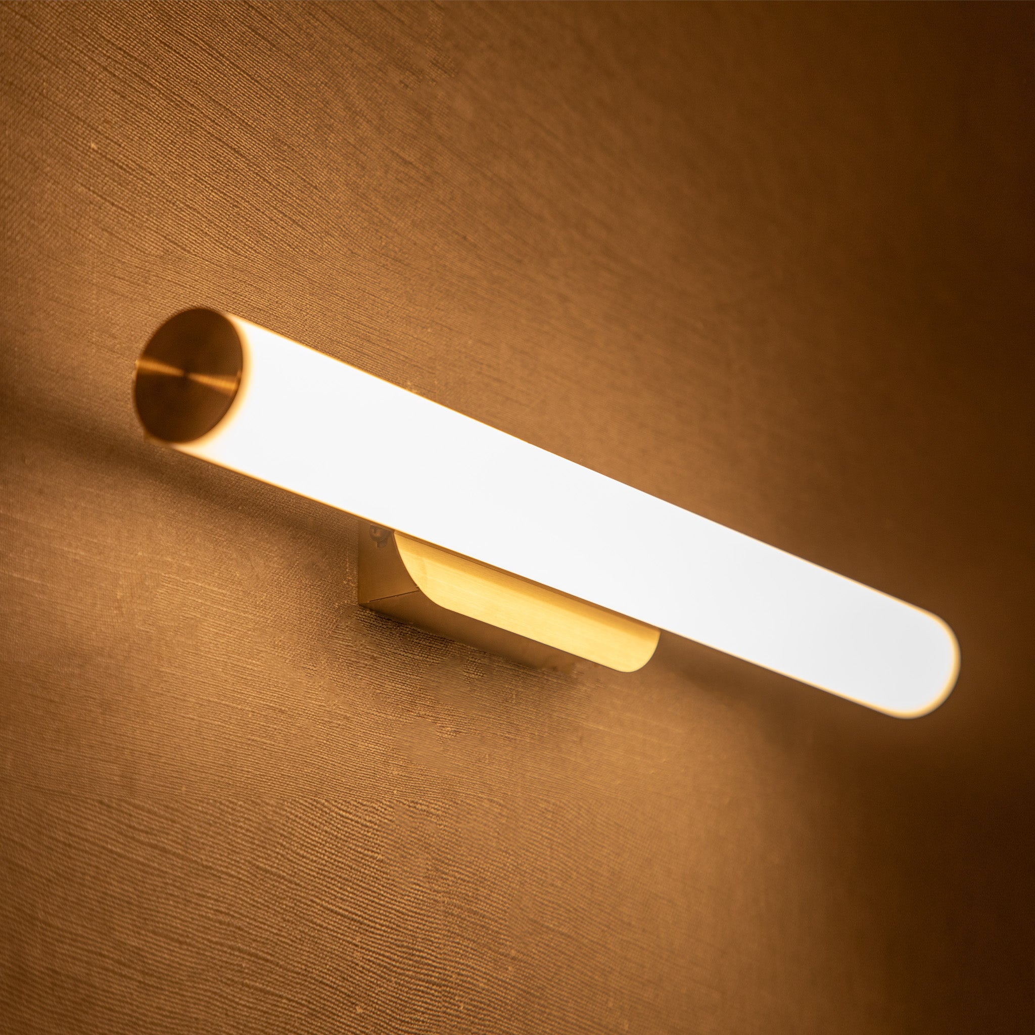 Ruby Brass 400mm LED Mirror Light for Bathrooms LightsAndLiving